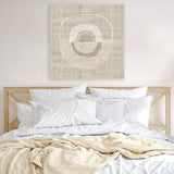 Shop Organic Weave I (Square) Canvas Art Print-Abstract, Brown, PC, Square, View All-framed wall decor artwork