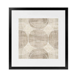 Shop Organic Circles I (Square) Art Print-Abstract, Neutrals, PC, Square, View All-framed painted poster wall decor artwork