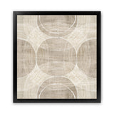 Shop Organic Circles I (Square) Art Print-Abstract, Neutrals, PC, Square, View All-framed painted poster wall decor artwork