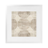 Shop Organic Circles I (Square) Art Print-Abstract, Neutrals, PC, Square, View All-framed painted poster wall decor artwork