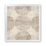 Shop Organic Circles I (Square) Art Print-Abstract, Neutrals, PC, Square, View All-framed painted poster wall decor artwork