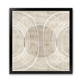 Shop Organic Circles II (Square) Art Print-Abstract, Neutrals, PC, Square, View All-framed painted poster wall decor artwork