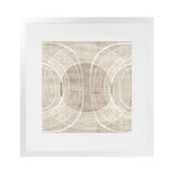 Shop Organic Circles II (Square) Art Print-Abstract, Neutrals, PC, Square, View All-framed painted poster wall decor artwork