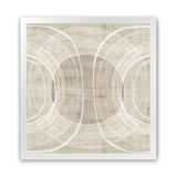 Shop Organic Circles II (Square) Art Print-Abstract, Neutrals, PC, Square, View All-framed painted poster wall decor artwork
