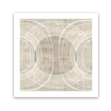 Shop Organic Circles II (Square) Art Print-Abstract, Neutrals, PC, Square, View All-framed painted poster wall decor artwork