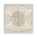 Shop Organic Circles II (Square) Canvas Art Print-Abstract, Neutrals, PC, Square, View All-framed wall decor artwork