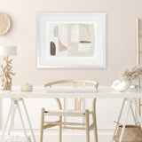 Shop Moda Art Print-Abstract, Horizontal, Neutrals, PC, Rectangle, View All-framed painted poster wall decor artwork