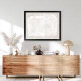 Shop Embossed I Art Print-Abstract, Horizontal, Neutrals, PC, Rectangle, View All-framed painted poster wall decor artwork