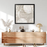 Shop Natural Vibe I (Square) Art Print-Abstract, Neutrals, PC, Square, View All-framed painted poster wall decor artwork