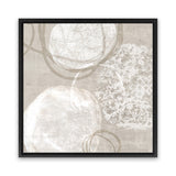 Shop Natural Vibe II (Square) Canvas Art Print-Abstract, Neutrals, PC, Square, View All-framed wall decor artwork