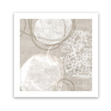 Shop Natural Vibe II (Square) Art Print-Abstract, Neutrals, PC, Square, View All-framed painted poster wall decor artwork