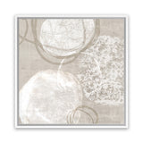 Shop Natural Vibe II (Square) Canvas Art Print-Abstract, Neutrals, PC, Square, View All-framed wall decor artwork