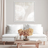 Shop Nordic Neutral (Square) Canvas Art Print-Abstract, Neutrals, PC, Square, View All-framed wall decor artwork
