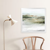 Shop Prologue II (Square) Art Print-Abstract, Green, PC, Square, View All-framed painted poster wall decor artwork