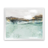 Shop Betamax I Art Print-Abstract, Blue, Horizontal, Landscape, PC, Rectangle, View All-framed painted poster wall decor artwork