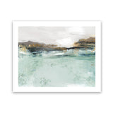 Shop Betamax I Art Print-Abstract, Blue, Horizontal, Landscape, PC, Rectangle, View All-framed painted poster wall decor artwork