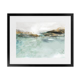 Shop Betamax II Art Print-Abstract, Green, Horizontal, Landscape, PC, Rectangle, View All-framed painted poster wall decor artwork