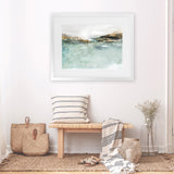 Shop Betamax II Art Print-Abstract, Green, Horizontal, Landscape, PC, Rectangle, View All-framed painted poster wall decor artwork