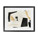 Shop Listening To Secrets Art Print-Abstract, Black, Horizontal, Neutrals, PC, Rectangle, View All-framed painted poster wall decor artwork