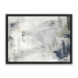 Shop Mingled Canvas Art Print-Abstract, Green, Grey, Horizontal, PC, Rectangle, View All-framed wall decor artwork