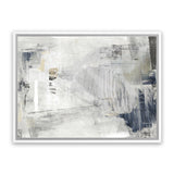 Shop Mingled Canvas Art Print-Abstract, Green, Grey, Horizontal, PC, Rectangle, View All-framed wall decor artwork