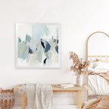 Shop Little Talks III (Square) Art Print-Abstract, Green, PC, Square, View All-framed painted poster wall decor artwork