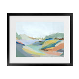 Shop Return To Nature I Art Print-Abstract, Blue, Green, Horizontal, PC, Rectangle, View All-framed painted poster wall decor artwork