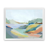 Shop Return To Nature I Art Print-Abstract, Blue, Green, Horizontal, PC, Rectangle, View All-framed painted poster wall decor artwork