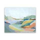 Shop Return To Nature I Art Print-Abstract, Blue, Green, Horizontal, PC, Rectangle, View All-framed painted poster wall decor artwork