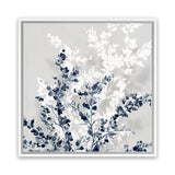 Shop Where Will We Be This Spring II (Square) Canvas Art Print-Abstract, Blue, Neutrals, PC, Square, View All-framed wall decor artwork