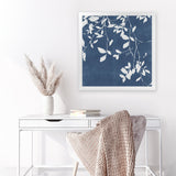 Shop Indigo Sky II (Square) Art Print-Abstract, Blue, PC, Square, View All-framed painted poster wall decor artwork