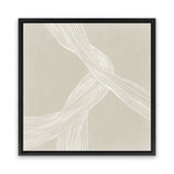 Shop On The Same Wavelength I (Square) Canvas Art Print-Abstract, Neutrals, PC, Square, View All-framed wall decor artwork