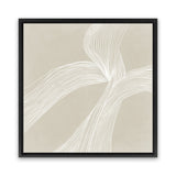 Shop On The Same Wavelength II (Square) Canvas Art Print-Abstract, Neutrals, PC, Square, View All-framed wall decor artwork