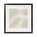 Shop On The Same Wavelength II (Square) Art Print-Abstract, Neutrals, PC, Square, View All-framed painted poster wall decor artwork