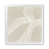 Shop On The Same Wavelength II (Square) Art Print-Abstract, Neutrals, PC, Square, View All-framed painted poster wall decor artwork