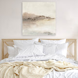 Shop Blush Horizon I (Square) Canvas Art Print-Abstract, Neutrals, PC, Square, View All-framed wall decor artwork