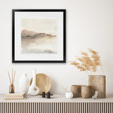 Shop Blush Horizon I (Square) Art Print-Abstract, Neutrals, PC, Square, View All-framed painted poster wall decor artwork