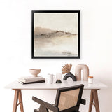 Shop Blush Horizon I (Square) Art Print-Abstract, Neutrals, PC, Square, View All-framed painted poster wall decor artwork