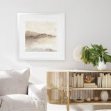 Shop Blush Horizon I (Square) Art Print-Abstract, Neutrals, PC, Square, View All-framed painted poster wall decor artwork