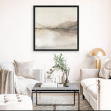 Shop Blush Horizon II (Square) Canvas Art Print-Abstract, Neutrals, PC, Square, View All-framed wall decor artwork