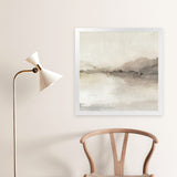 Shop Blush Horizon II (Square) Art Print-Abstract, Neutrals, PC, Square, View All-framed painted poster wall decor artwork