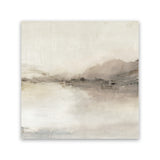 Shop Blush Horizon II (Square) Canvas Art Print-Abstract, Neutrals, PC, Square, View All-framed wall decor artwork
