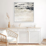 Shop Rising Wave I (Square) Canvas Art Print-Abstract, PC, Square, View All-framed wall decor artwork