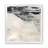 Shop Rising Wave II (Square) Art Print-Abstract, Black, Neutrals, PC, Square, View All-framed painted poster wall decor artwork