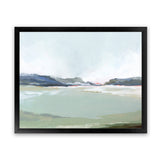 Shop Lakeside View I Art Print-Abstract, Green, Horizontal, PC, Rectangle, View All-framed painted poster wall decor artwork