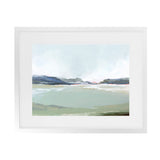 Shop Lakeside View I Art Print-Abstract, Green, Horizontal, PC, Rectangle, View All-framed painted poster wall decor artwork