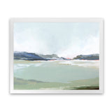 Shop Lakeside View I Art Print-Abstract, Green, Horizontal, PC, Rectangle, View All-framed painted poster wall decor artwork