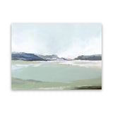 Shop Lakeside View I Canvas Art Print-Abstract, Green, Horizontal, PC, Rectangle, View All-framed wall decor artwork