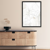 Shop Mandola I Canvas Art Print-Abstract, Neutrals, PC, Portrait, Rectangle, View All, White-framed wall decor artwork