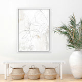 Shop Mandola I Canvas Art Print-Abstract, Neutrals, PC, Portrait, Rectangle, View All, White-framed wall decor artwork